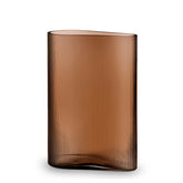 Nude Mist Glass Vase Caramel - Small